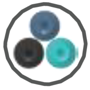 Silicone colorido e de alta qualidade